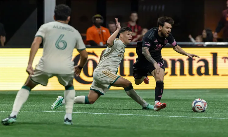 Messi tied Los Angeles FC’s Son Heung-min for the league lead with his 15th assist, becoming the first player in league history with at least 15 helpers in three consecutive seasons.