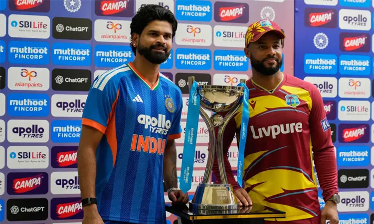The five-match T20 series between India and West Indies ended in a 2-2 draw.