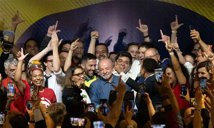 80-year-old leftist leader Lula secured 51.8% of the vote and record Fourth Term as President.