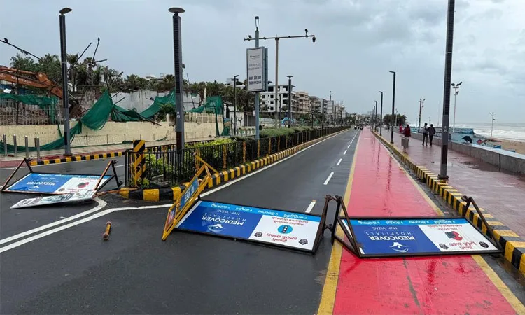 Cyclone Arnab made landfall in eastern India