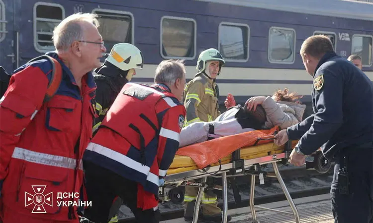 Russia has fired drones on trains across Ukraine since the first days of its 2022 invasion.